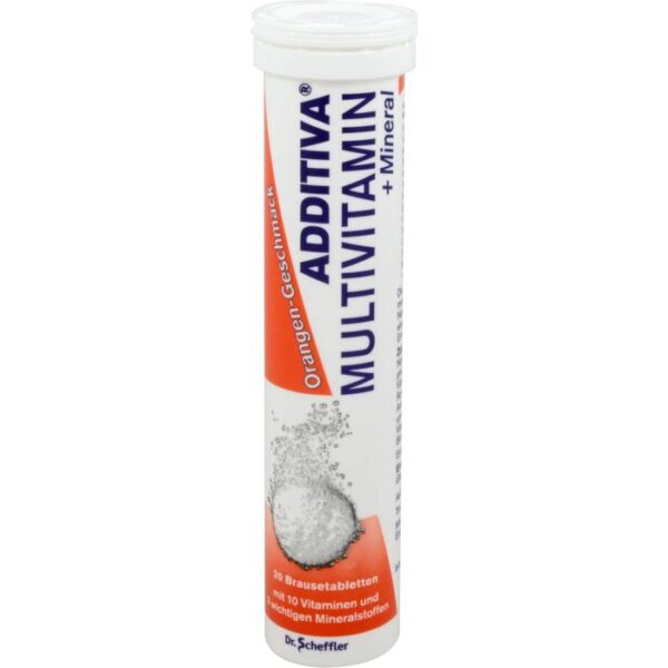 ADDITIVA Multivit.+Mineral Orange R Brausetabl. 20 St.