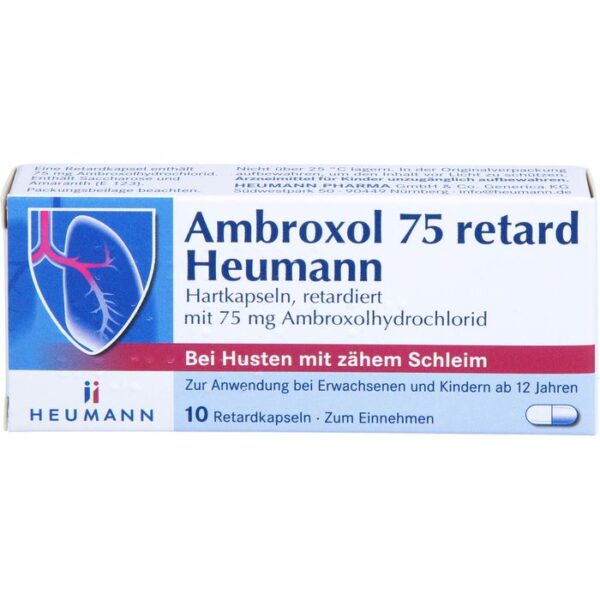 AMBROXOL 75 retard Heumann Kapseln 10 St.