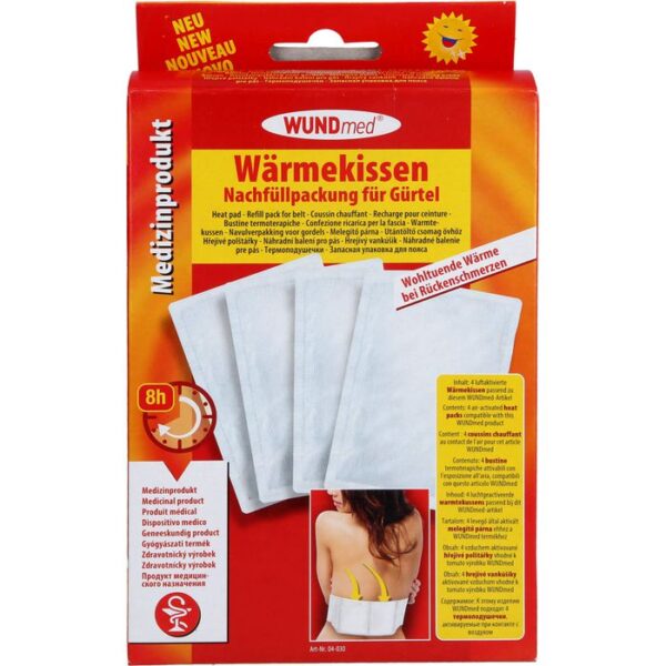 WÄRMEKISSEN Nachfüllpack f.Gürtel einmalgebrauch 4 St.