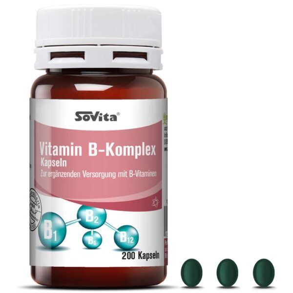 SOVITA ACTIVE Vitamin B Komplex Kapseln 200 St.