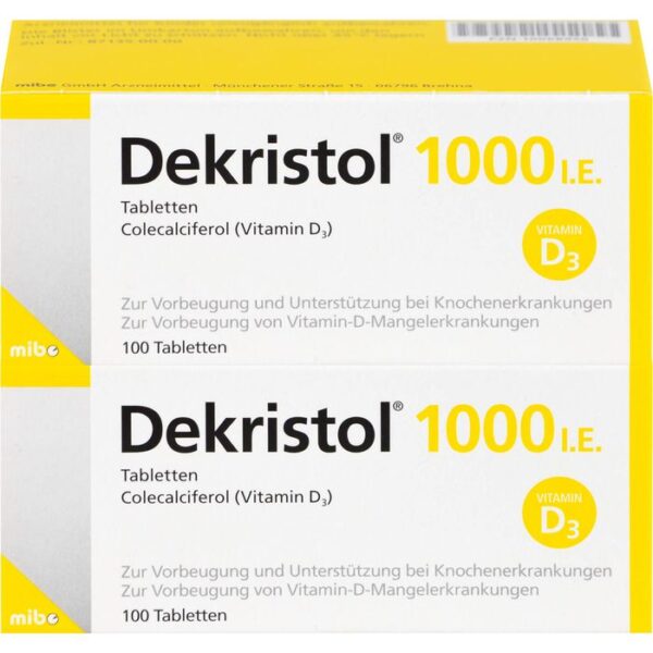 DEKRISTOL 1.000 I.E. Tabletten 200 St.