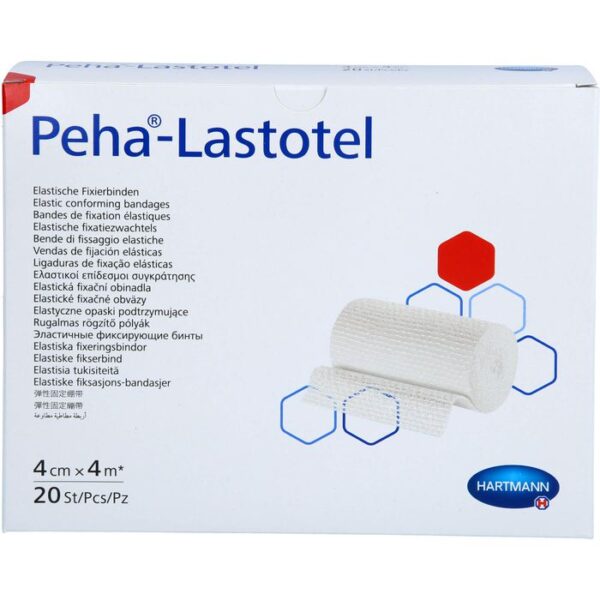 PEHA-LASTOTEL Fixierbinde 4 cmx4 m 20 St.