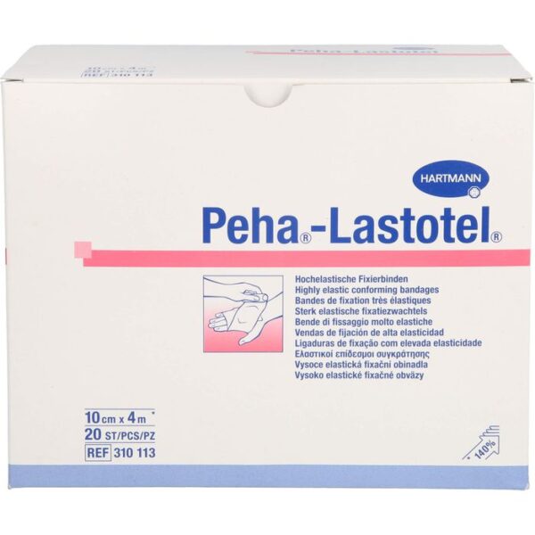 PEHA-LASTOTEL Fixierbinde 10 cmx4 m 20 St.