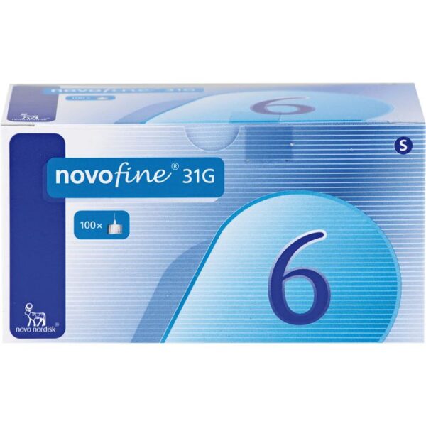 NOVOFINE Nadeln 0,25x6 mm 100 St.