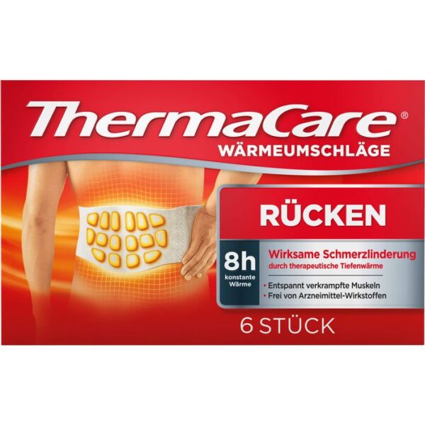 THERMACARE Rückenumschläge S-XL z.Schmerzlind. 6 St.