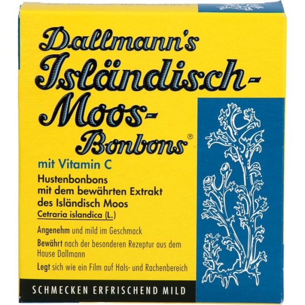 DALLMANN'S Isländisch Moos Bonbons 20 St.