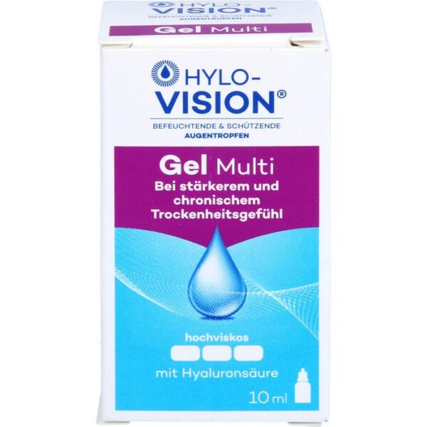 HYLO-VISION Gel multi Augentropfen 10 ml