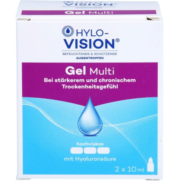 HYLO-VISION Gel multi Augentropfen 20 ml