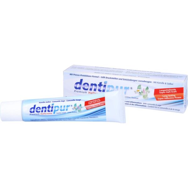 DENTIPUR Premium Haftcreme Kamille 40 g