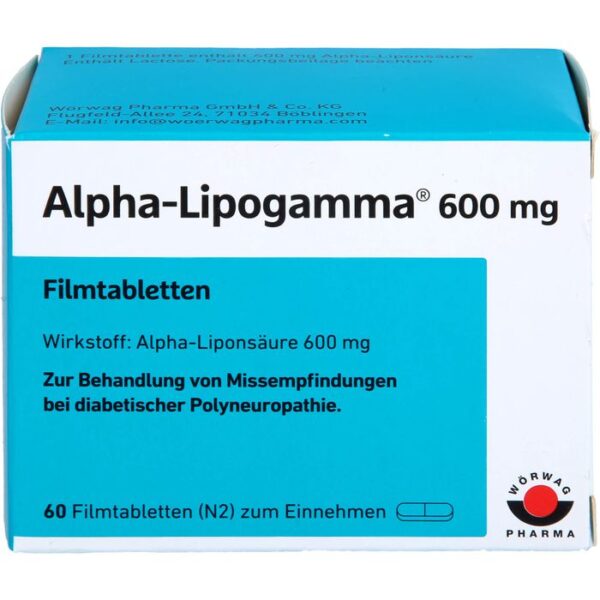 ALPHA-LIPOGAMMA 600 mg Filmtabletten 60 St.