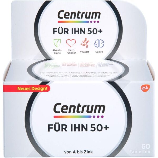 CENTRUM für Ihn 50+ Capletten 60 St.