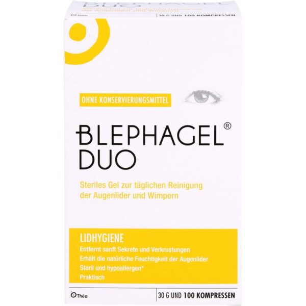 BLEPHAGEL Duo 30 g+Pads 1 P