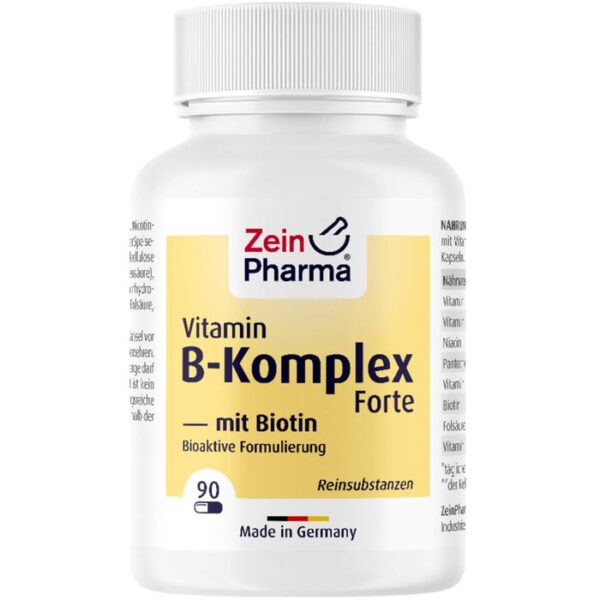 VITAMIN B KOMPLEX+Biotin Forte Kapseln 90 St.