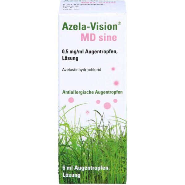 AZELA-Vision MD sine 0,5 mg/ml Augentropfen 6 ml