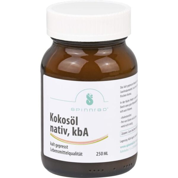 KOKOSÖL kaltgepresst kba Lebensmittelqualität 250 ml