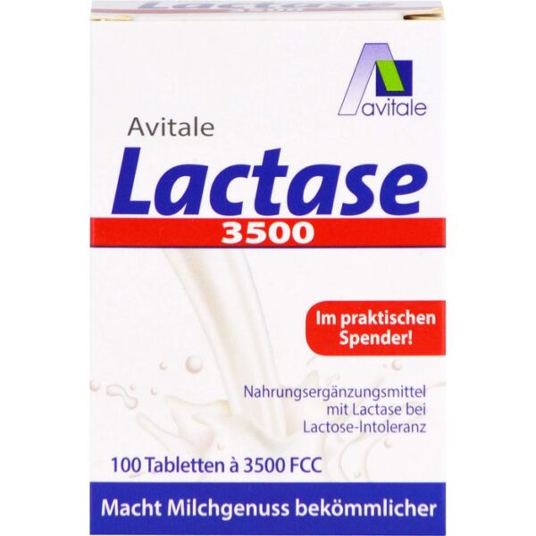 LACTASE 3.500 FCC Tabletten im Klickspender 100 St.