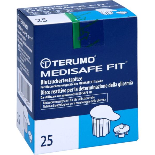 TERUMO Medisafe Fit Blutzuckertestspitzen 25 St.