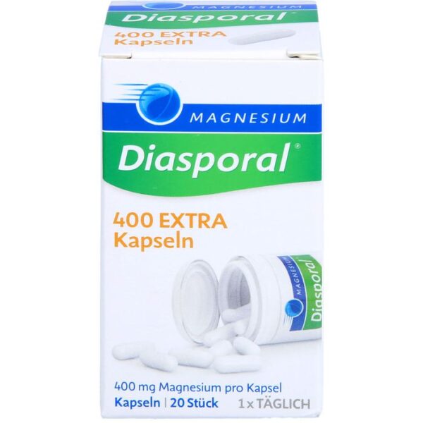 MAGNESIUM DIASPORAL 400 Extra Kapseln 20 St.