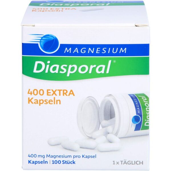 MAGNESIUM DIASPORAL 400 Extra Kapseln 100 St.