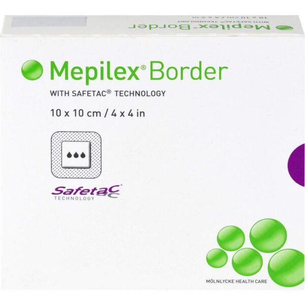 MEPILEX Border Schaumverband 10x10 cm 10 St.