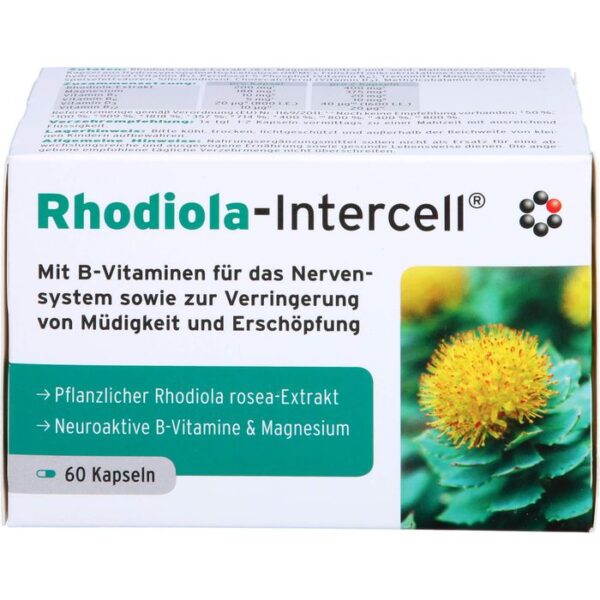 RHODIOLA-INTERCELL Kapseln 60 St.