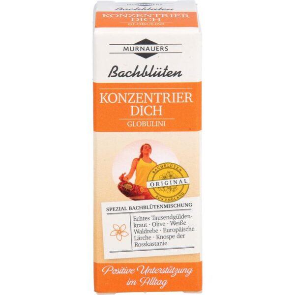 BACHBLÜTEN Murnauers Konzentrier Dich Globulini 10 g