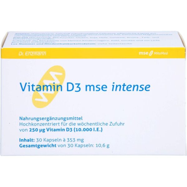 VITAMIN D3 MSE intense Kapseln 30 St.