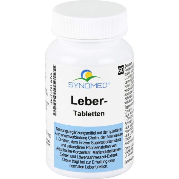 LEBER-TABLETTEN 60 St.