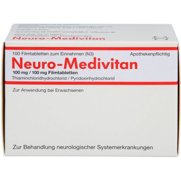 NEURO MEDIVITAN Filmtabletten 100 St.