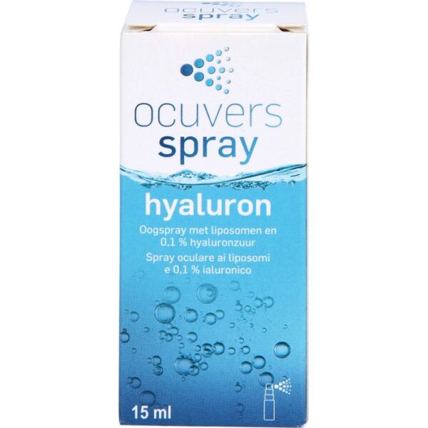 OCUVERS spray hyaluron Augenspray mit Hyaluron 15 ml