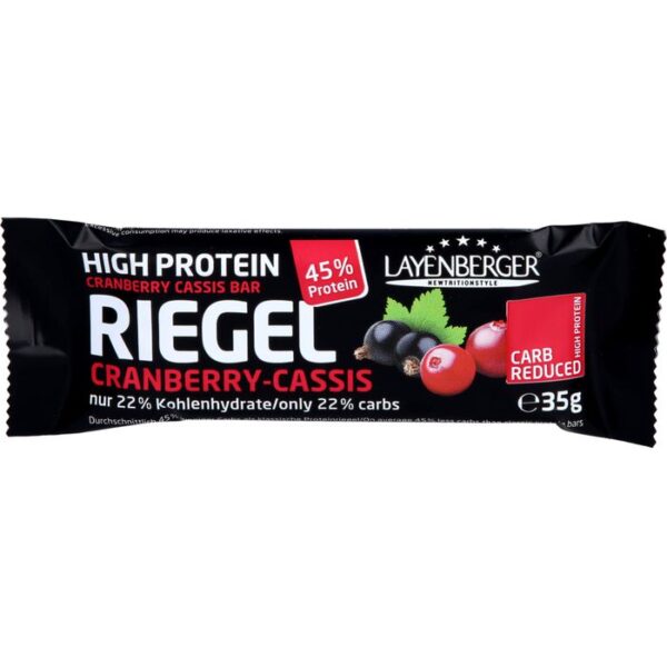 LAYENBERGER LowCarb.one Protein-Riegel Cra.-Cassis 35 g