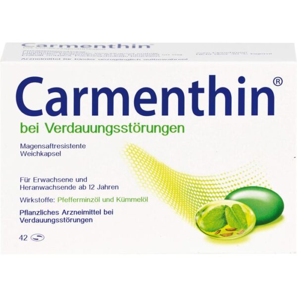 CARMENTHIN bei Verdauungsstörungen msr.Weichkaps. 42 St.