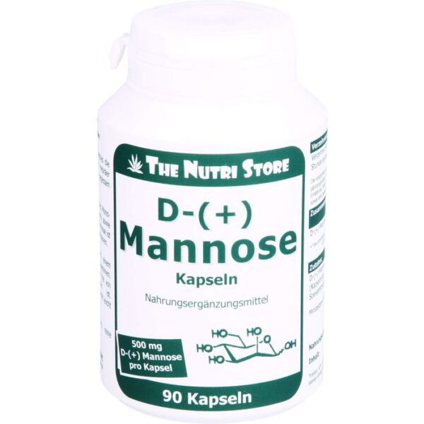 D-MANNOSE 500 mg vegetarische Kapseln 90 St.