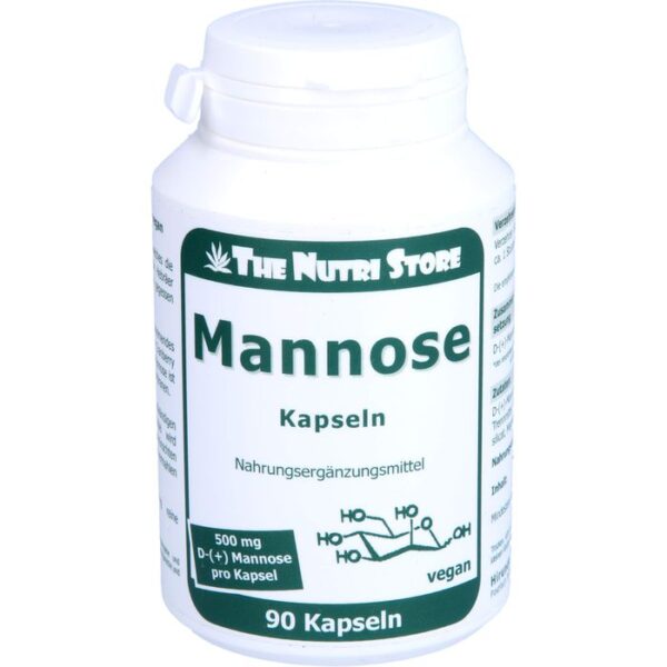 MANNOSE 500 mg vegetarische Kapseln 90 St.