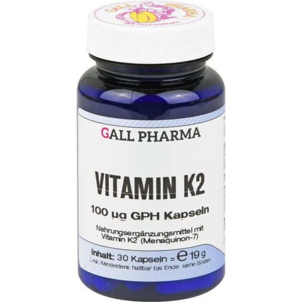 VITAMIN K2 100 µg GPH Kapseln 30 St.