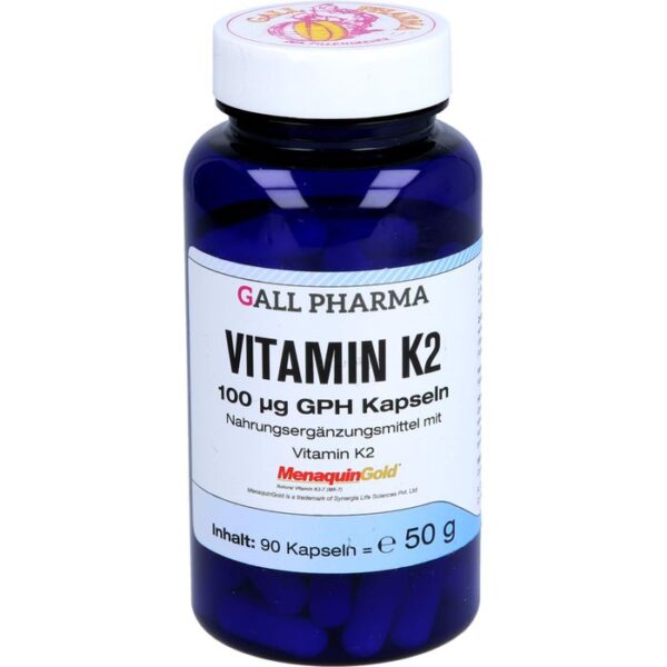 VITAMIN K2 100 µg GPH Kapseln 90 St.