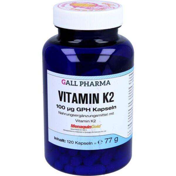 VITAMIN K2 100 µg GPH Kapseln 120 St.