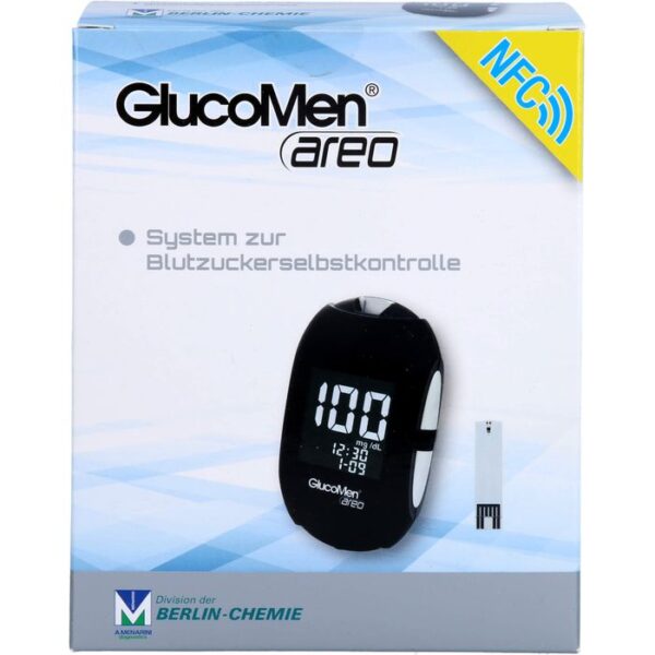 GLUCOMEN areo Blutzuckermessgerät Set mg/dl 1 St.