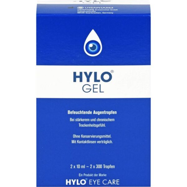 HYLO-GEL Augentropfen 20 ml