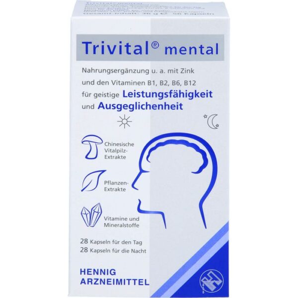 TRIVITAL mental Kapseln 56 St.