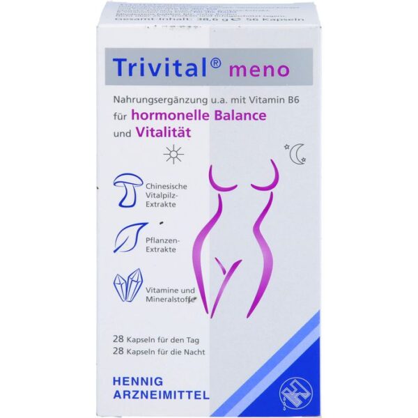 TRIVITAL meno Kapseln 56 St.