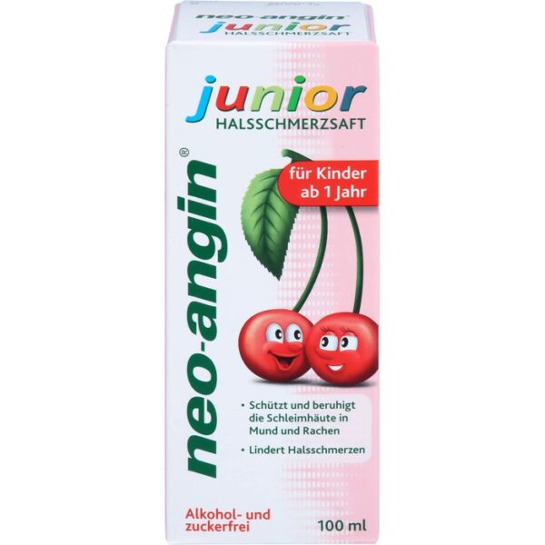 NEO-ANGIN junior Halsschmerzsaft 100 ml