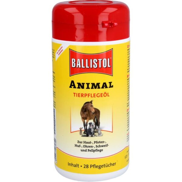 BALLISTOL animal Pflegetücher Spenderbox vet. 28 St.