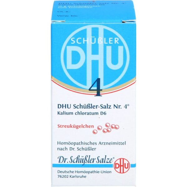 BIOCHEMIE DHU 4 Kalium chloratum D 6 Globuli 10 g