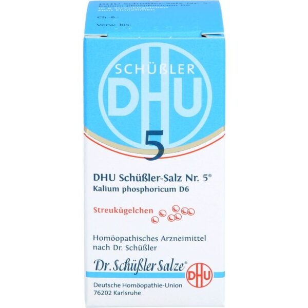 BIOCHEMIE DHU 5 Kalium phosphoricum D 6 Globuli 10 g