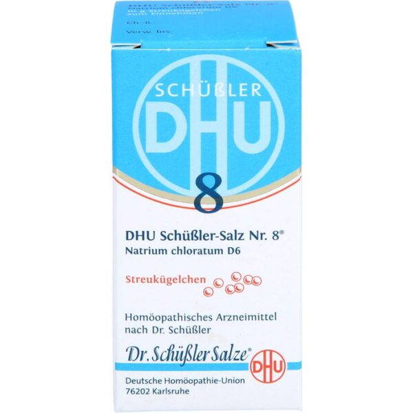 BIOCHEMIE DHU 8 Natrium chloratum D 6 Globuli 10 g