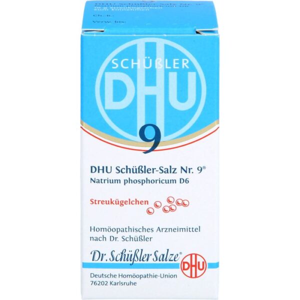 BIOCHEMIE DHU 9 Natrium phosphoricum D 6 Globuli 10 g