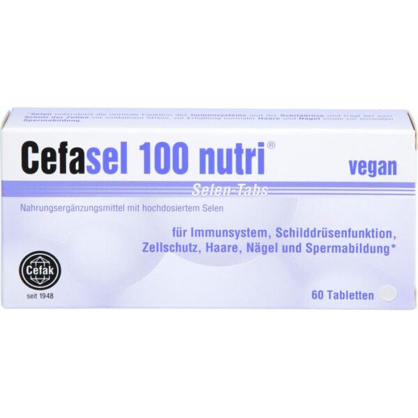 CEFASEL 100 nutri Selen-Tabs 60 St.