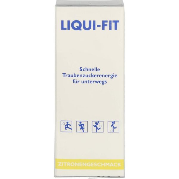 LIQUI FIT flüssige Zuckerlösung Lemon Beutel 12 St.