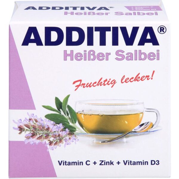 ADDITIVA heißer Salbei Pulver 120 g